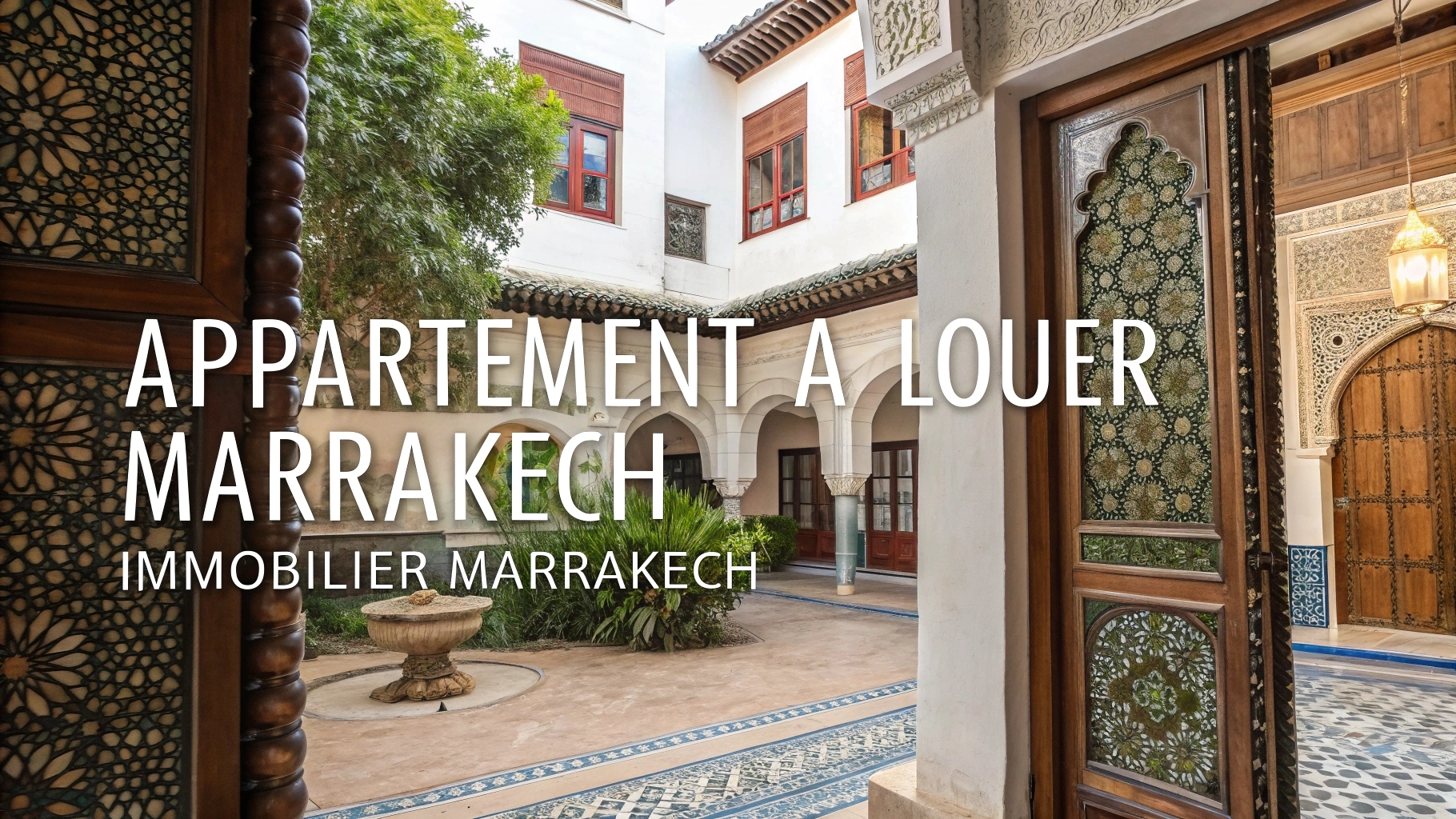 Appartement à Louer à Marrakech – Immobilier Marrakech